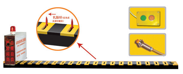 防城港港口区V3嵌入式闯岗自动扎胎器/阻车器